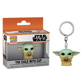 POP! Μπρελόκ The Child with Cup (Star Wars: The Mandalorian) - Funko #53042