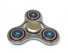 Spinner Captain America τριπλό χρυσό σε blister #HOP-41