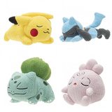 Pokemon Λούτρινο με κλειστά μάτια W1 (4 σχέδια) 15εκ - Jazwares #PKW2779-A