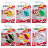 Pokemon - Poke Ball Clip N Go με φιγούρα W16 (6 σχέδια) – Jazwares #95057-W16