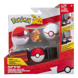 Pokemon - Clip N Go Poke Ball με ζώνη W8 (2 σχέδια) – Jazwares #PKW95283-D