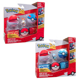 Pokemon - Clip N Go Poke Ball με ζώνη W12 (2 σχέδια) – Jazwares #95283-W12