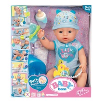Doll Baby Born Soft Touch Brown Eyes Zapf #824382