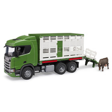 Φορτηγό Scania Super 560R μεταφοράς ζώων  - Bruder #03548