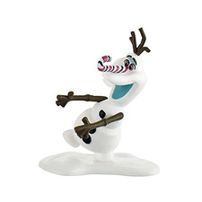 Μινιατούρα Olaf with Candy Cane (Frozen) - Bullyland #12942