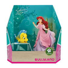Μινιατούρες σετ δώρου 2τεμ Ariel & Flounder (Little Mermaid) - Bullyland #13437
