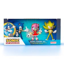Μινιατούρες Sonic σετ δώρου 3 τεμ (Sonic The Hedgehog) - Comansi #Y90303