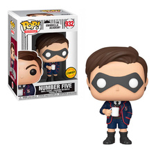 POP! Φιγούρα Number Five with Mask (Umbrella Academy) – Funko #44514 (Chase)