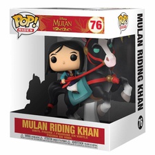 Pop! Rides Φιγούρα Mulan on Khan (Mulan) – Funko #45324