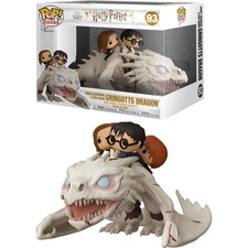 POP! RIDES Gringotts Dragon with Harry Ron Hermione (Harry Potter) Funko #50815