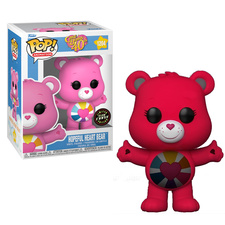 POP! Hopeful Heart Bear GitD (Care Bears 40th Anniversary) Funko #61556 (Chase)