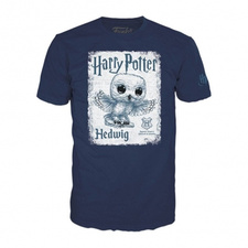 POP! Tee Μπλούζα Harry Potter Hedwig (M) - Funko #63608-M