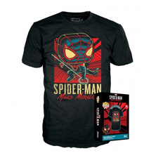 POP! Tee Μπλούζα Marvel Spiderman Miles Morales (M) - Funko #66115