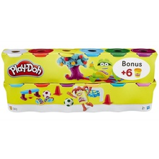 Play-Doh 6+6  Promo (12 Βαζάκια) - Hasbro #Β6751