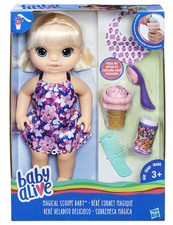Baby Alive Magical Scoops Baby Blonde - Hasbro #C1090