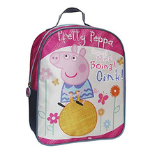 Τσάντα σχολική κλασσική Pretty Peppa