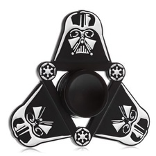 Spinner Darth Vader τρίγωνο γκρί αλουμινίου σε blister #HOP-43