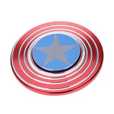 Fidget Spinner Captain America με μεταλλική θήκη #HOP/17