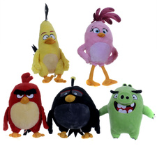 Λούτρινα 32εκ Angry Birds (5 σχέδια) 