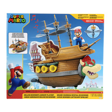 Σετ παιχνιδιού Deluxe Bowser Airship (Super Mario) - Jakks Pacific #40429