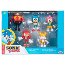 Φιγούρες Sonic 6εκ Σετ 5 τεμαχίων (Sonic) - Jakks Pacific #41452