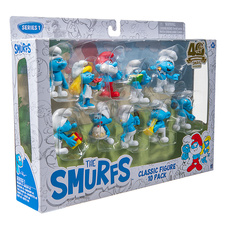 Σετ φιγούρες Smurfs 10 τεμ Wave 1 – Jazwares #G00004-A