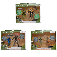 HALO φιγούρες 9cm 2 τεμ (Heroes vs Villains) (3 σχέδια) – Jazwares #H00008