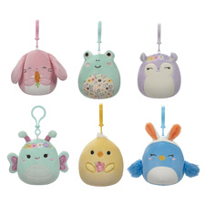 Squishmallows Easter - Λούτρινα Μπρελόκ Wave 1 9εκ - Jazwares #SQCP00236