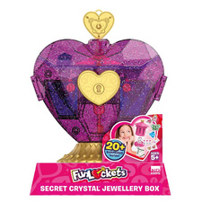 Funlockets Mυστική κρυστάλλινη κοσμηματοθήκη καρδιά - KD Kids #S21230