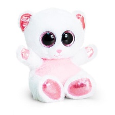 Λούτρινο animotsu Αρκουδάκι ροζ-άσπρο – Keel Toys #SF0958