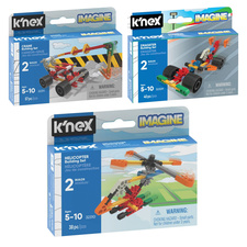 KNEX Διάφορες κατασκευές (3 σχέδια) - Knex #32315