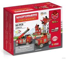 Σετ Πυροσβεστική 50 τεμάχια - Magformers #717003