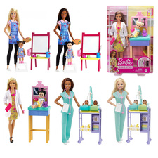 Barbie Επαγγέλματα Σετ με Παιδάκια και Ζωάκια (6 Σχέδια) - Mattel #DHB63