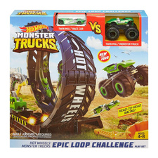 Hot Wheels Monster Trucks Σετ Παιχνιδιού - Σούπερ Λουπ - Mattel #GKY00