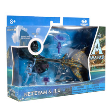 Φιγούρα Deluxe Neteyam & Ilu (Avatar World of Pandora) McFarlane Toys #MCF16382