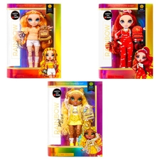 Rainbow High - Junior High Κούκλα Σειρά 1 (3 σχέδια) - MGA #579946EUC