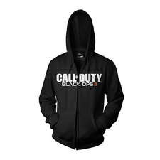 Ζακέτα φούτερ με κουκούλα Call Of Duty Black Ops II μαύρη size: L