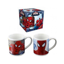 Κούπα με κουτί Spiderman (2 σχέδια) #EL101151
