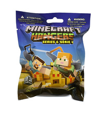 Σακουλάκι με μπρελόκ Minecraft series 4 #JU003502