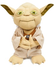 Λούτρινο 38εκ με κουτί δώρου Yoda Star Wars