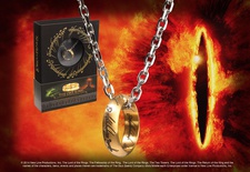Δαχτυλίδι χρυσό με αλυσίδα κουτί (Lord Of The Rings)Noble Col.NN1588