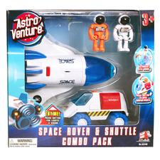 Σετ παιχνιδιού Διαστημικό Rover και λεωφορείο Astro Venture - Playmind #63140