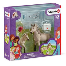 Σετ παιχνιδιού άλογα με σετ πρώτων βοηθειών της Χάνα - Schleich-S #SC42430