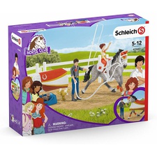 Σετ παιχνιδιού άλογο και αξεσουάρ ιππασίας της Μία - Schleich-S #SC42443