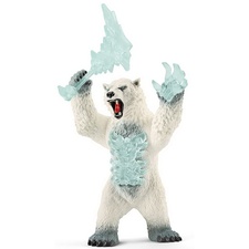 Μινιατούρα Blizzard bear με όπλο (Eldrador Creatures) 18εκ - Schleich-S #SC42510