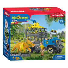 Σετ παιχνιδιού Όχημα διάσωσης δεινοσαύρων - Schleich-S #SC42565