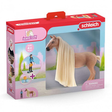 Σετ παιχνιδιού Καφέ άλογο ομορφιάς με αναβάτρια - Schleich-S #SC42585