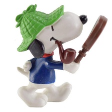 Μινιατούρα Snoopy Serlock Holmes (Peanuts) - Schleich #SCH00125