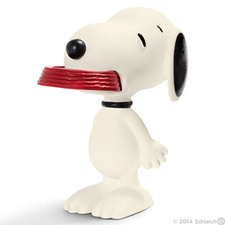 Μινιατούρα Snoopy με δοχείο φαγητού (Peanuts) - Schleich #22002