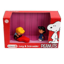 Μινιατούρα Peanuts Lucy &amp; Schroder (2 τεμ) - Schleich #22055